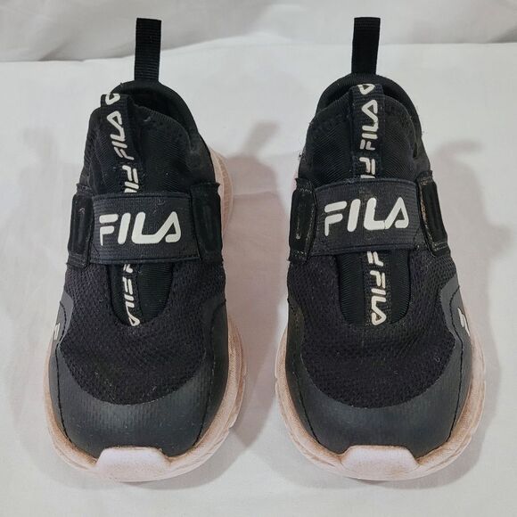 Fila Youth toddler Boys size 8 black Landbuzzer Running Shoe - Picture 7 of 7